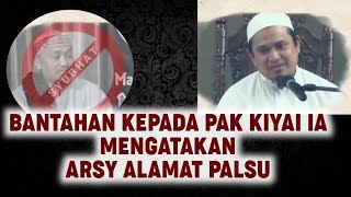 Bantahan Untuk Kiyai Yang Mengatakan Arsy Itu Alamat Palsu - Ustadz Muhammad Dzulqarnain Sunusi