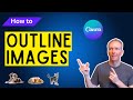 How to Outline an Image in Canva | Tutorial | STEP BY STEP