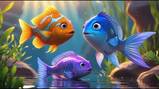 Moral Story for Kids | The Three Fishes | Educational Stories for Kids | Bedtime Stories for Kids