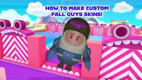Tutorial - how to make Fall Guys custom skins using Blender