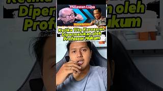 Ketika Tito Karnavian Dipermalukan Oleh Professor Je Sahetapy