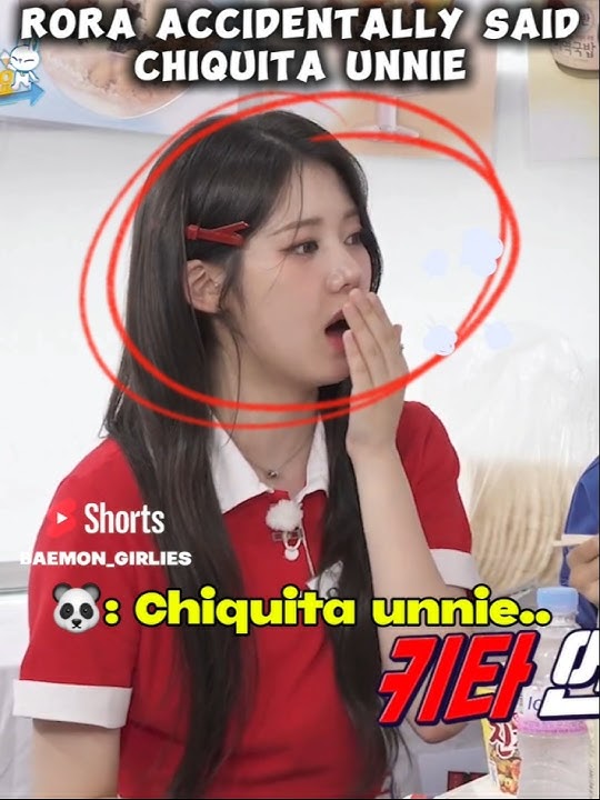 Chiquita is not maknae 😂 #babymonster #shorts #fyp #rora #chiquita