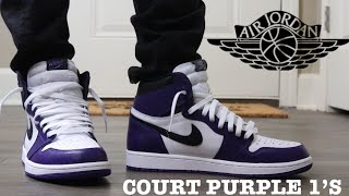 purple laces for jordan 1