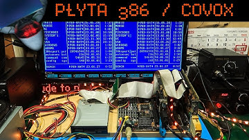 AMD 386DX. Ten komputer gra na rezystorach a tytuł to clickbait.