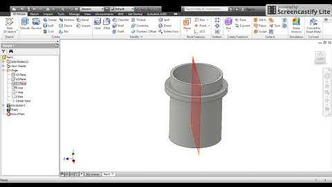 Extruding holes through curved surfaces