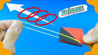 Kağıttan Frizbi Yapımı Origami Oyuncak Nasıl Yapılır?