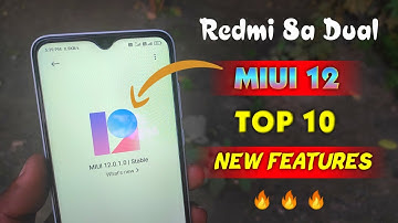 Top 10 Redmi 8A Dual MIUI 12 Features 🔥🔥🔥
