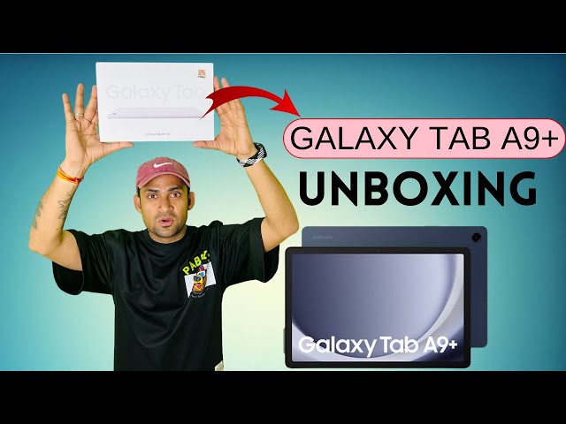 Samsung Galaxy Tab A9 PLUS - Unboxing and First Review! 