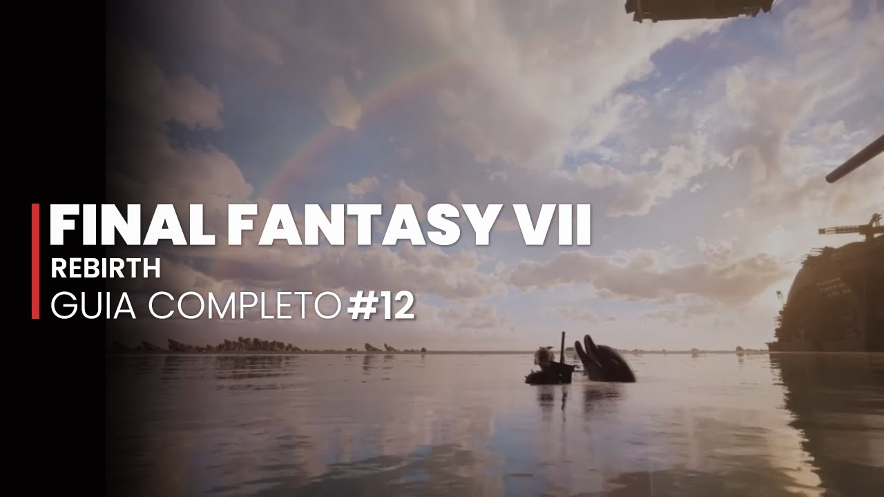 Final Fantasy VII REBIRTH - GUIA COMPLETO #12 - Subindo em Junon