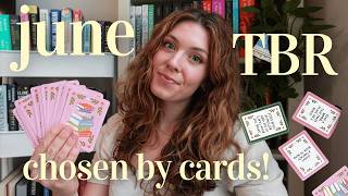 picking my june TBR with TBR cards as a *mood reader* 📖✨ (