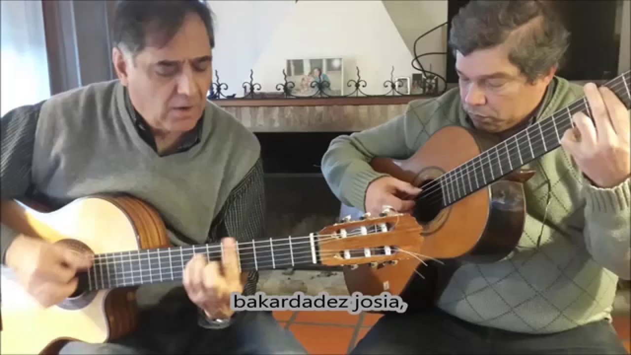 Xalbadorren heriotzean (Xabier Lete) - Jorge Irastorza y Daniel Marcial