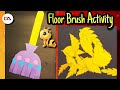 Floor brush activity kids craft  how to make floor brush cleaner creativeaneesa