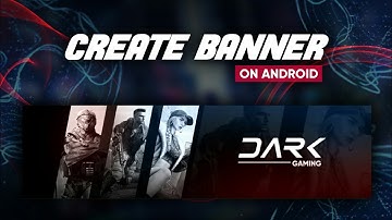 How to make Gaming Channel Banner in Android • Pixellab • Ps Touch / CC | Mr Grafix