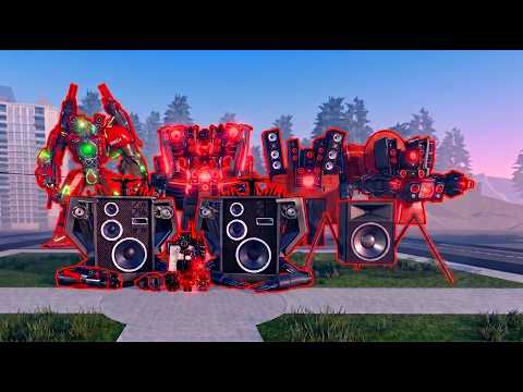 All bosses are trying to kill Speaker Army (Sound!) | ST : Blockade Battlefront Roblox