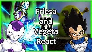 Frieza and Vegeta React: Perfect Cell Vs Shrek Part 1