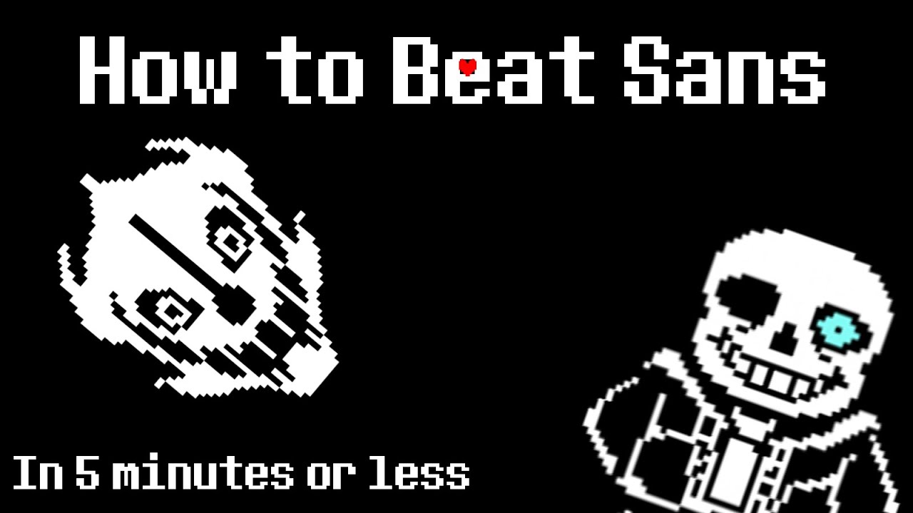 How to Beat Sans in Undertale: 8 Steps (with Pictures) - wikiHow