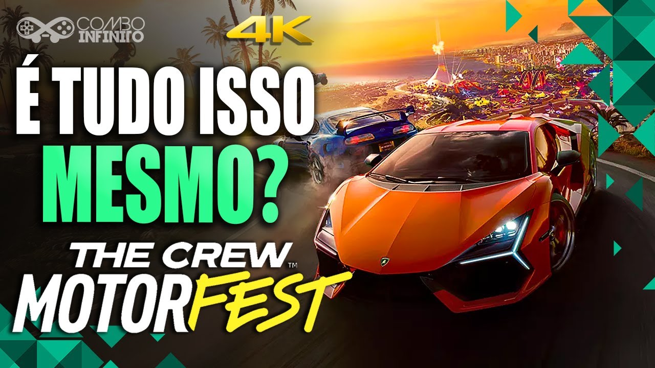 É TUDO ISSO MESMO? The Crew Motorfest Vale a Pena? Análise / Review!