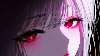 Anime girl eyes rose bloom 4k Live Wallpaper 2160p60