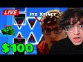 🔴Geometry Dash 1V1 CHALLENGE🔴ME VS XTINCT🔴$100 ON THE LINE🔴TAP IN🔴
