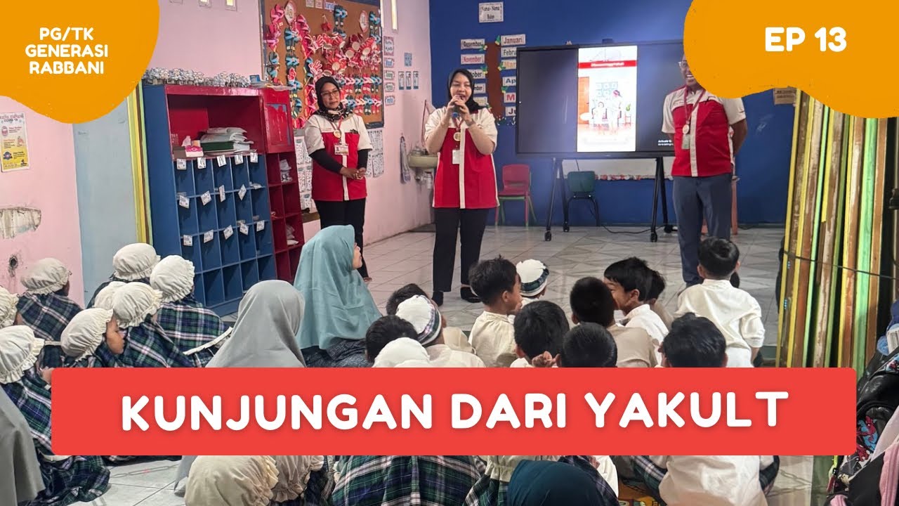 Kunjungan Yakult ke Sekolah GenR
