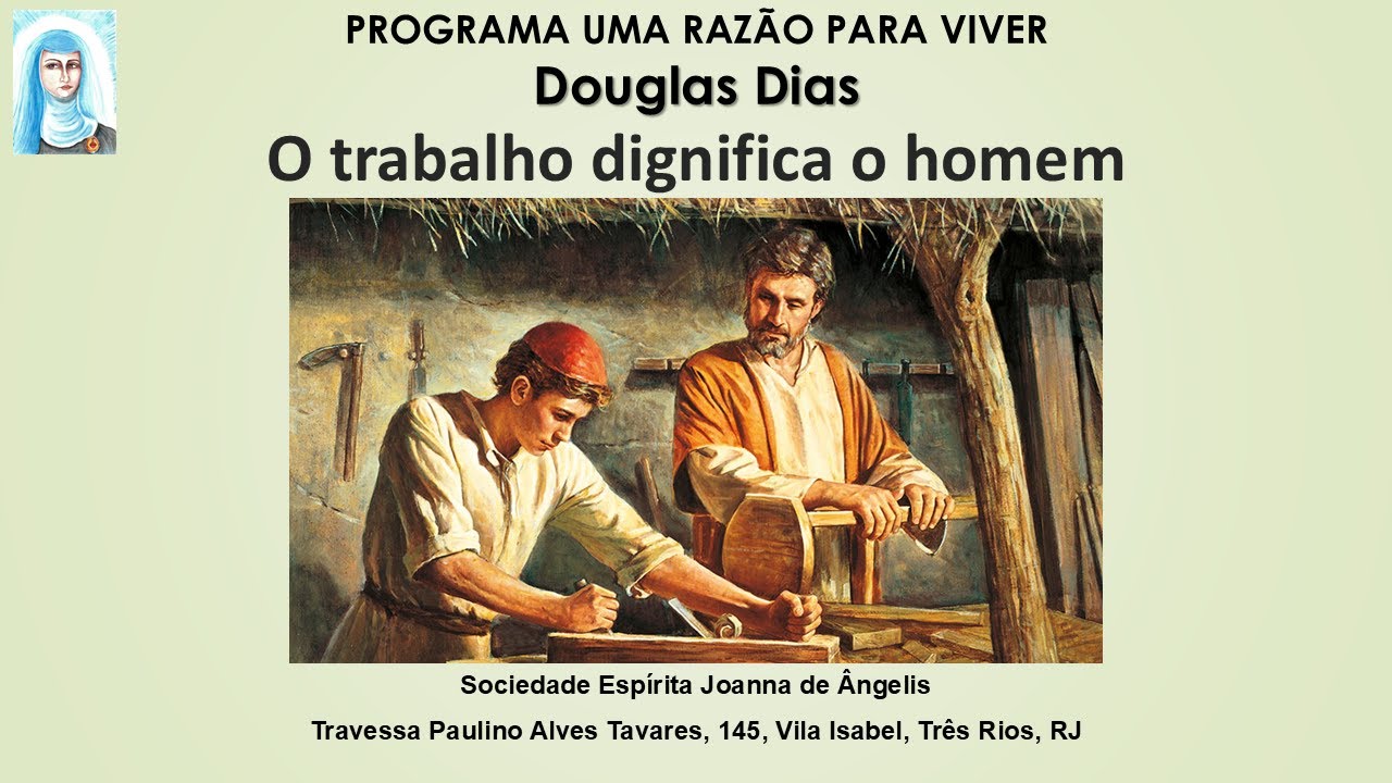 O trabalho dignifica o homem - Douglas Dias - YouTube
