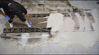 You will be surprised how much BLACK GOO can be in one rug. It flowed out constantly while washing💪😍