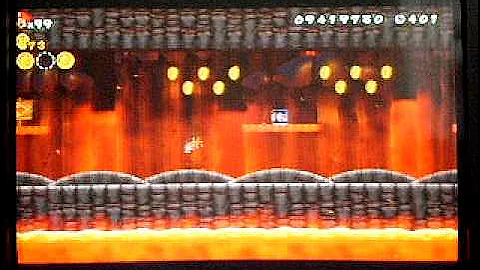 New Super Mario Bros. Wii Walkthrough - World 8-2