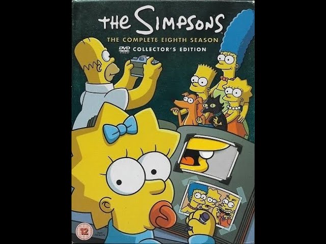 Opening to The Simpsons: The Complete Eighth Season - Disc One UK
