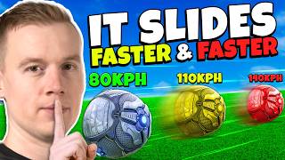 I secretly made the ball roll FASTER and didn't tell my friends