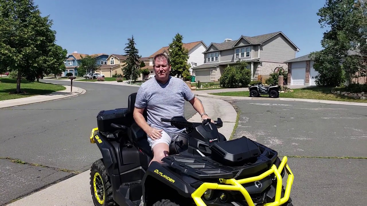 2019 Can-Am outlander max XTP 1000 Stability test