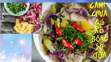 Hái bông So Đũa nấu canh chua Cá Rô cực ngon.