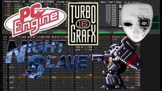 【PC-98】Night Slave - Hard Rushing - PC engine Cover【Deflemask】