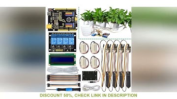 Keyestudio DIY Electronic Watering Kit For Arduino C Language Programming Automatic Water Flowers Wi
