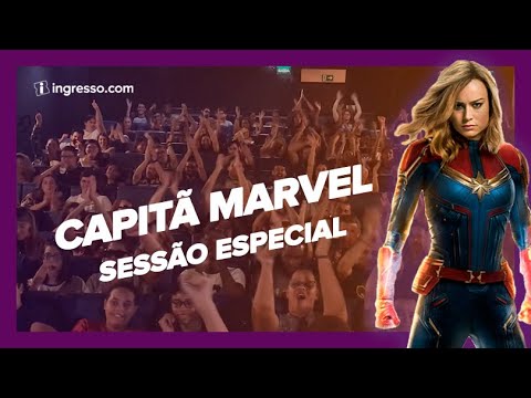 Capitã Marvel - Sessão especial com o Coxinha Nerd | Ingresso.com - YouTube