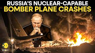 Russia's TU-95 Bomber Crashes During a Training Flight In Amur Region | WION Originals
