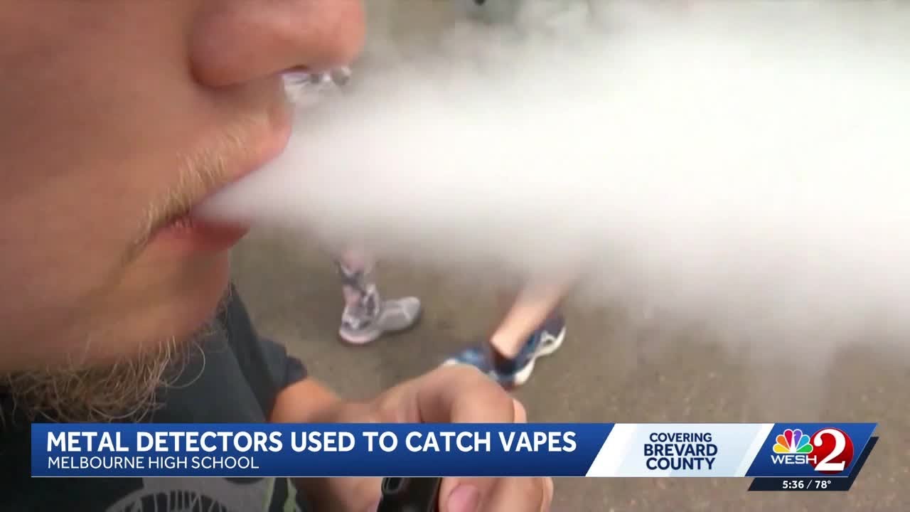 Vaping is so bad at one Florida school, the principal is closing bathrooms, using metal detector ...