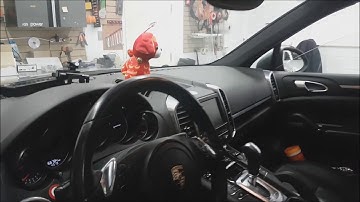 Installation Adding Backup camera to Porsche Cayenne