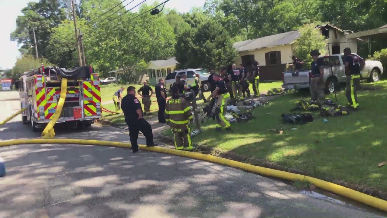 House fire in Mobile YouTube