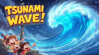 Tsunami Wave 🌊 | What Causes Tsunamis | Fun Science Song for Kids Noticias