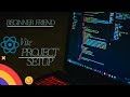 React Project setup | beginner friendly