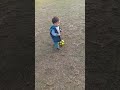 Little harmanveer singh playing foot ball