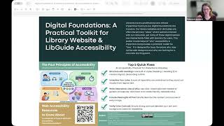 Digital Foundations: A Practical Toolkit for Library Website & LibGuide Accessibility