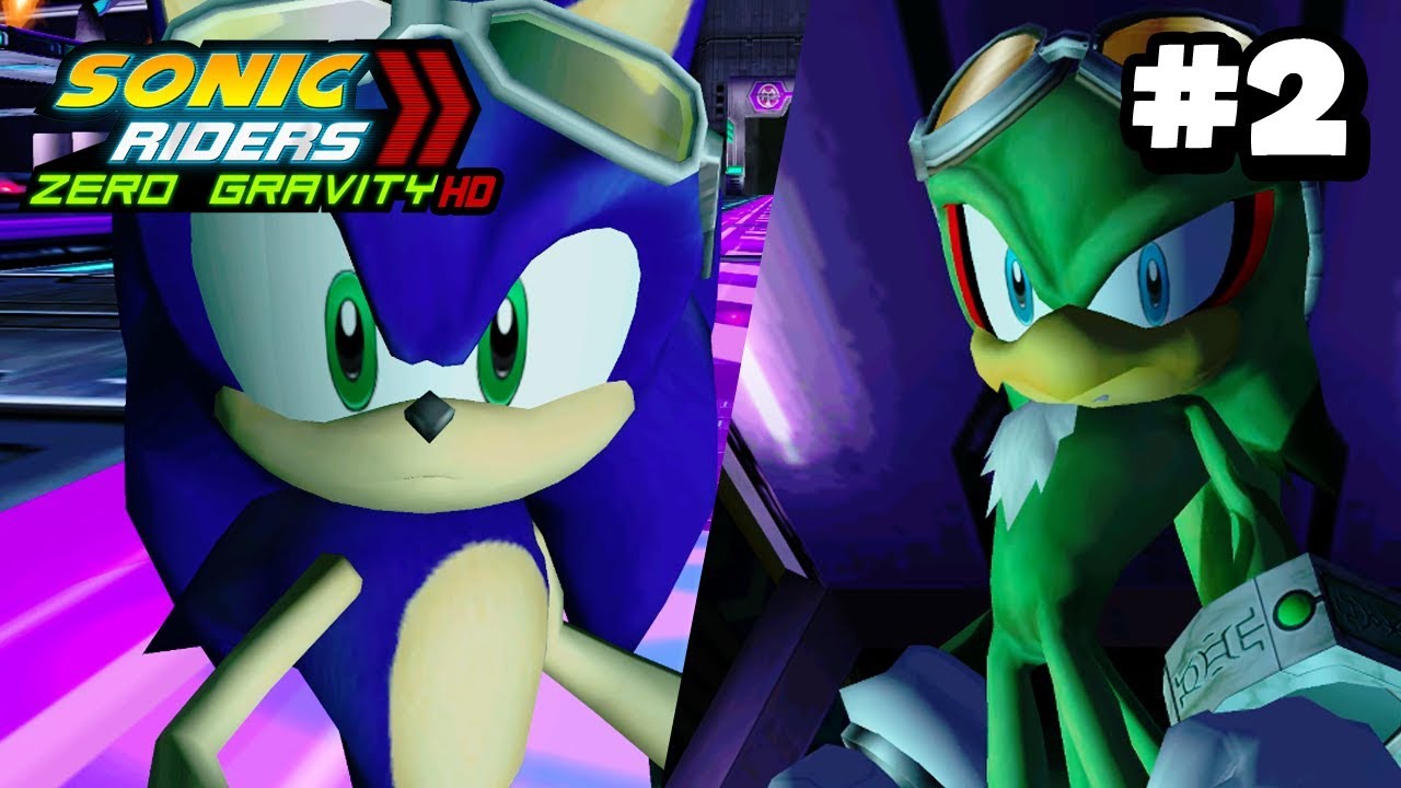 SONIC RIDERS: ZERO GRAVITY (HD) Héroes Parte 2 - YouTube