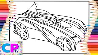 Batmobile Coloring Pages/Hotwheels Batmobile Coloring/Different Heaven - Safe And Sound[NCS Release]