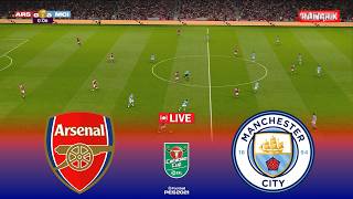   Arsenal Vs Man City  Efl Carabao Cup 2026 Final  Pes 21 Simulation Gameplay