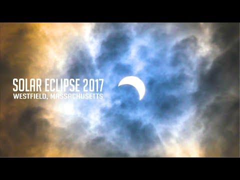 2017 Solar Eclipse Epic Timelapse - Westfield, Massachusetts