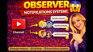 Celebrity Observer Pattern Explained 🔥 | How Notifications Actually Work! Net Worth