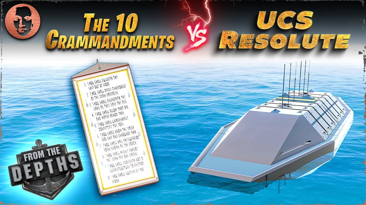 The Ten Crammandments vs. UCS Resolute - From the Depths Grand Battleship Tournament