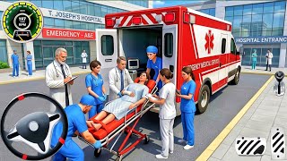 Ambulance City Rescue Simulator 3D Games - 911 US Emergency Ambulance Driving 3D - Android Gameplay