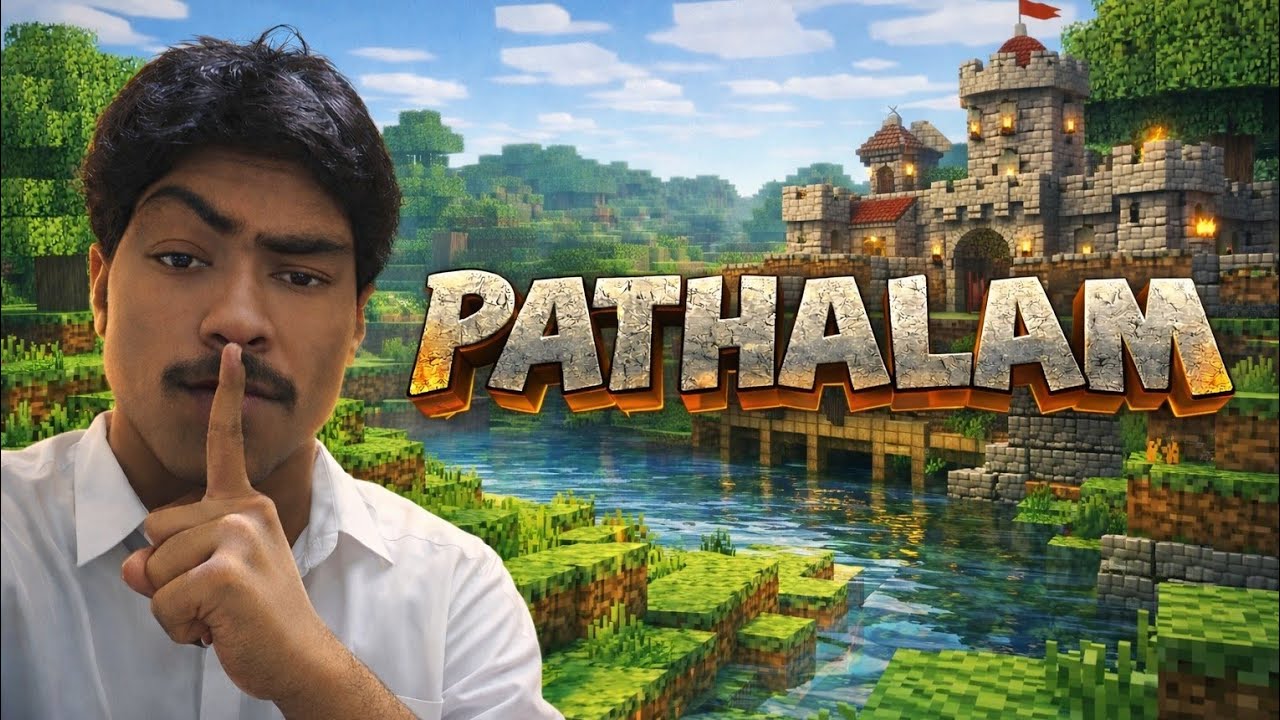 Pathalam let's gooooo minecraft pathalam Live steam Malayalam - YouTube